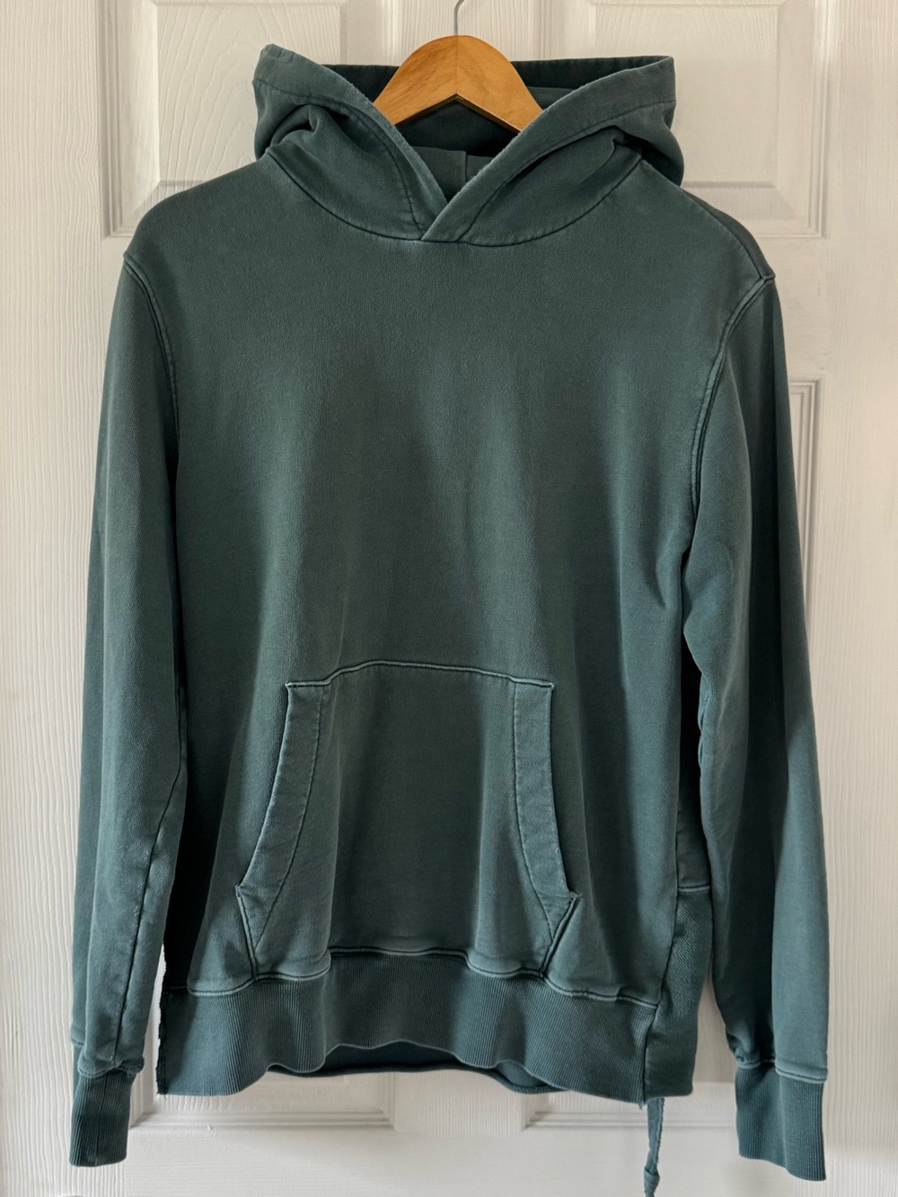 Ksubi Men's Hooded Sweatshirt in Teal Green